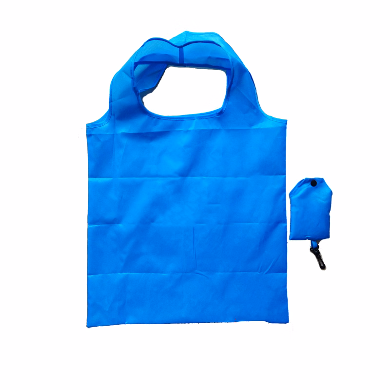 Polyester Folding Shopping Bag With Pouch