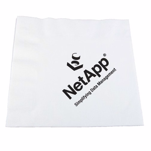 2-Ply White 5" Cocktail Napkin