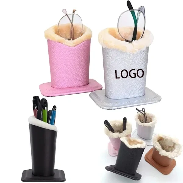 PU Leather Eyeglasses Glasses Display Stand 1
