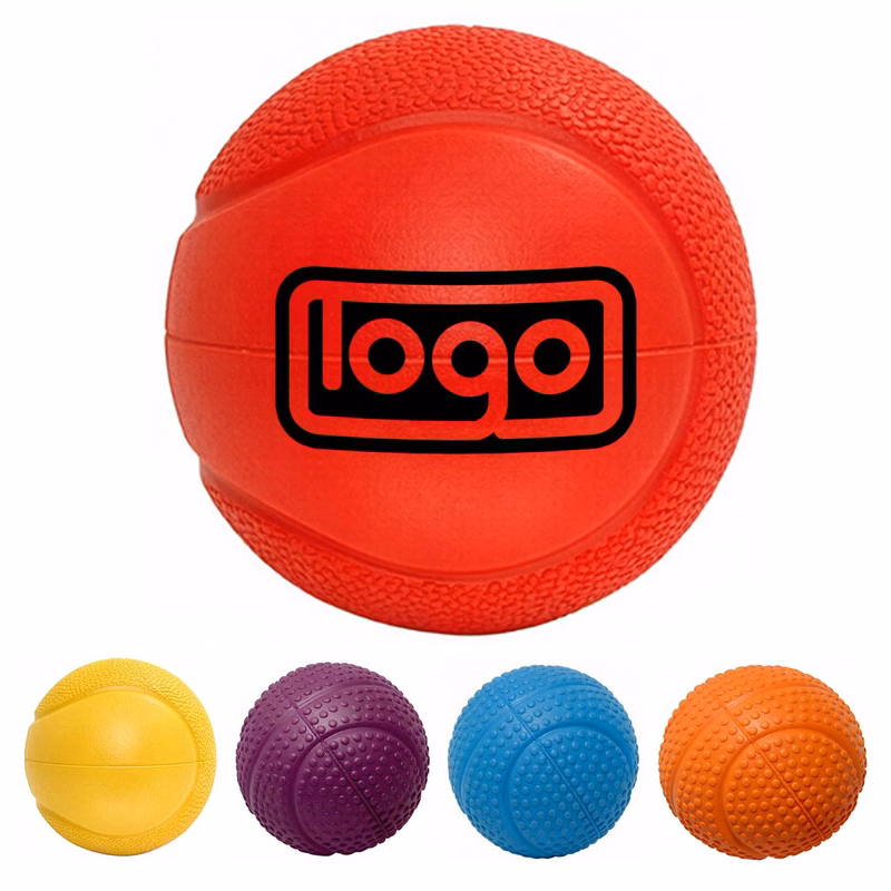 Squeaky Rubber Dog Chew Ball