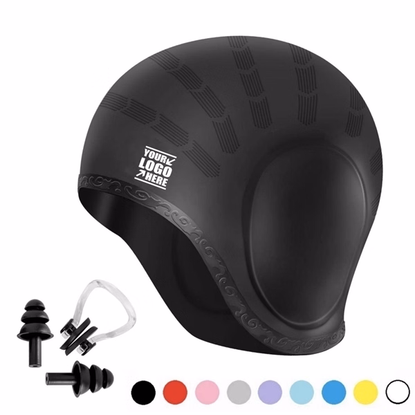 Waterproof Silicone Bathing Swimming Cap