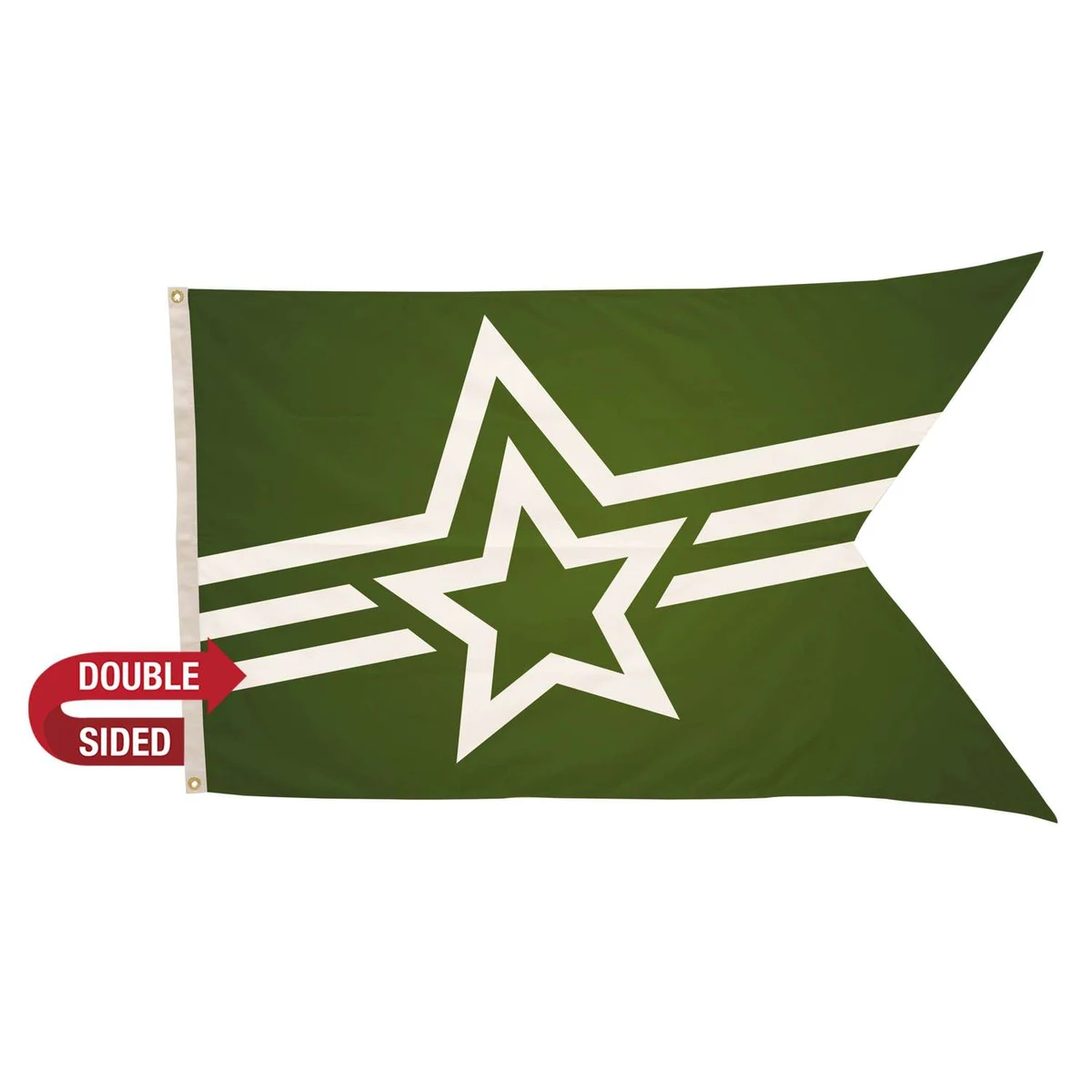 3' x 5' Polyester Guidon Flag Double-Sided 1