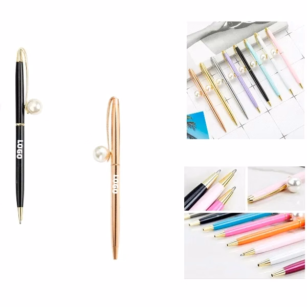 Pearl Metal Ballpoint Pen