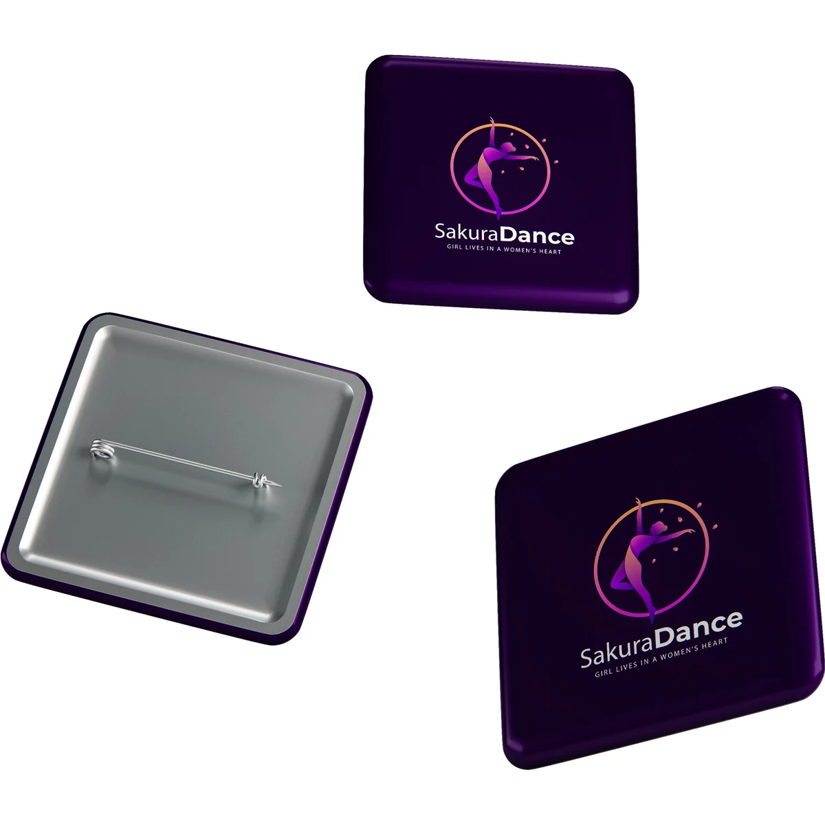Express Celluloid Button Pins 1