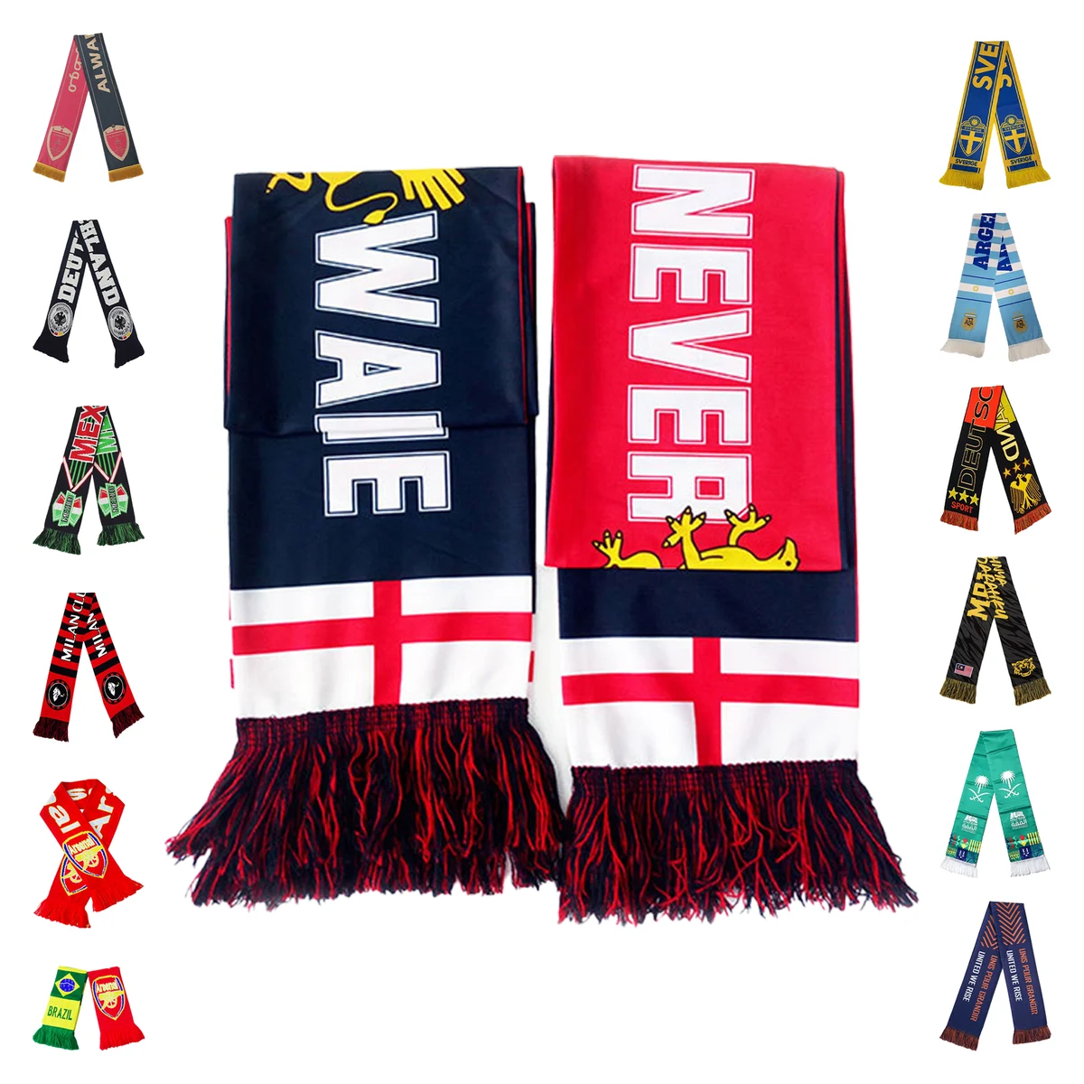 MOQ 50pcs Promotional Event Scarf 1