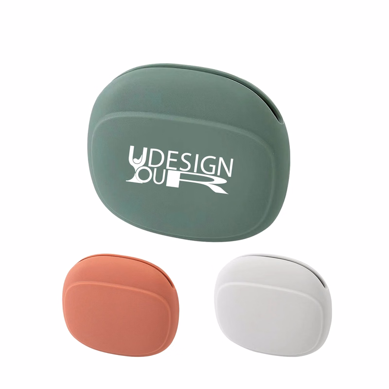 MOQ 100PCS Silicone Earphone Cable Storage Box