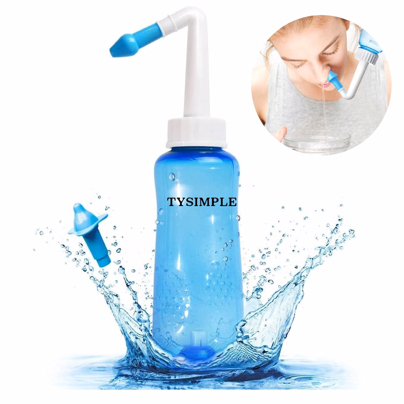 Nasal wash sinus rinse bottle