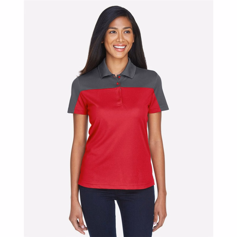 Women's Balance Colorblock Performance Piqué Polo - CE101W