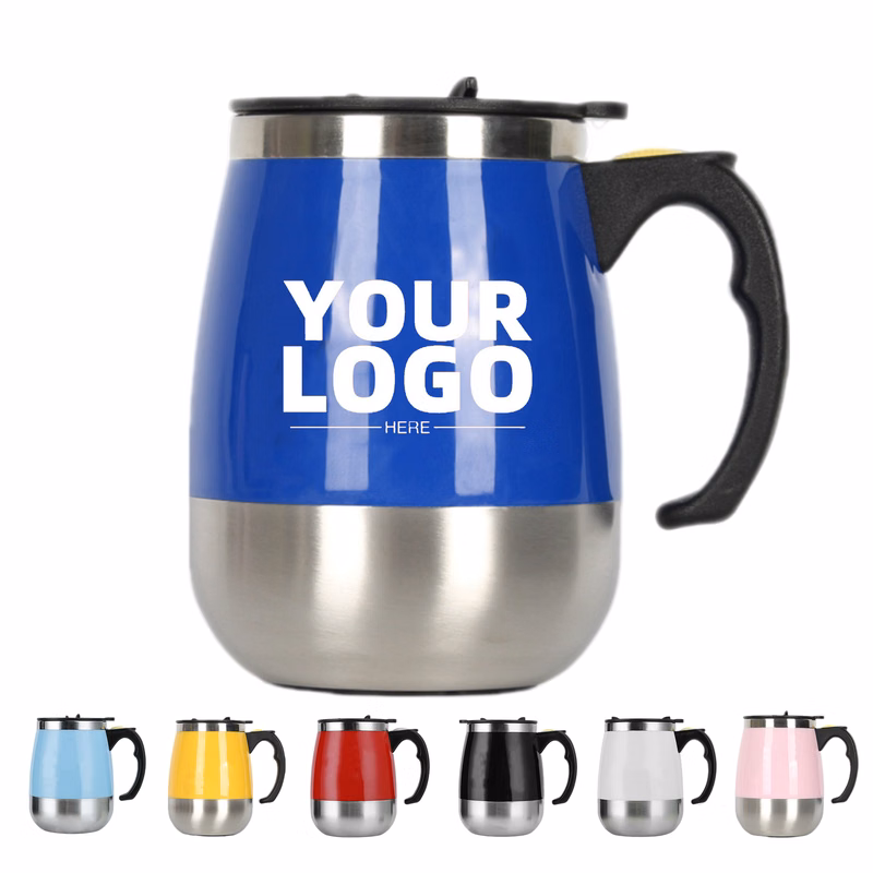 14 OZ Self Sirring Coffee Mug