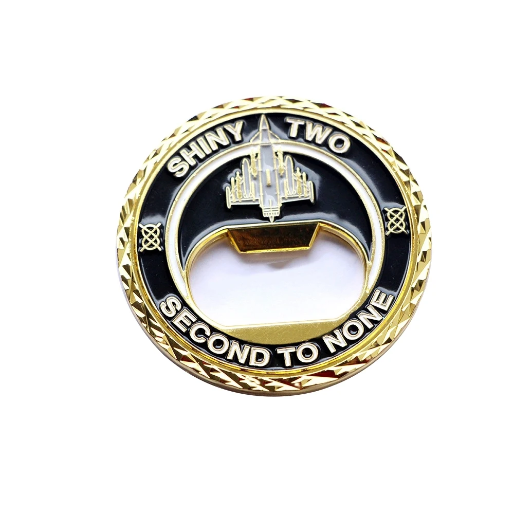 Custom Die struck Coin Bottle Opener, custom kitchen gadget with logo imprint 1