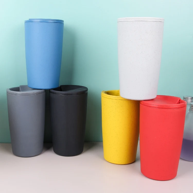 17Oz Wheat Straw Coffee Cup 1