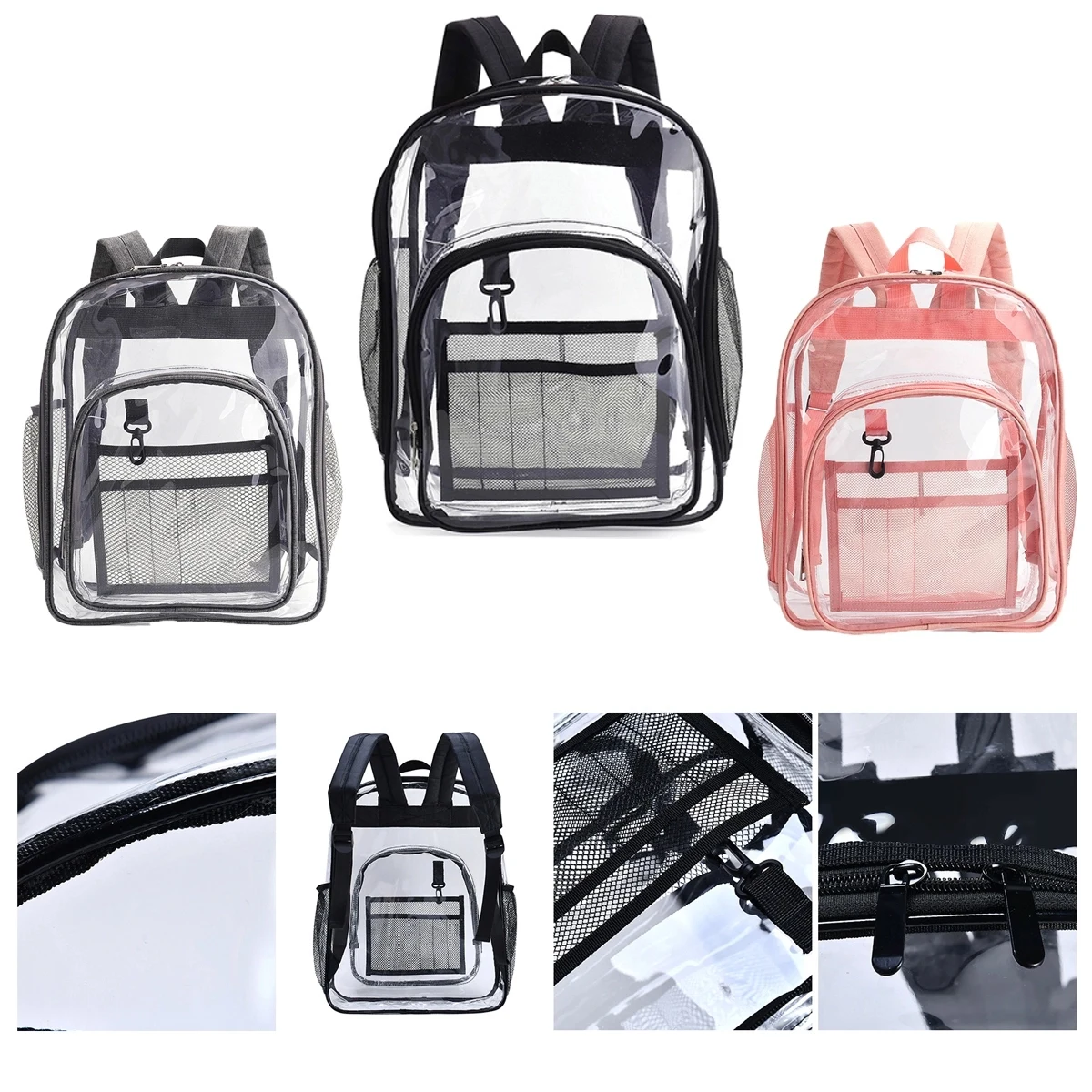 Clear School Backpack 1