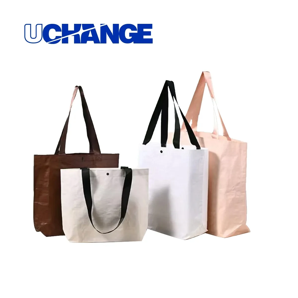 Reusable Non Woven Shopping Tote With Long Handles 1