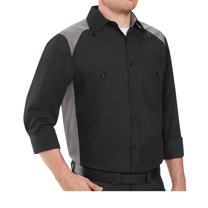 Red Kap Men's Tall Motorsports Shirt - SP18T 1