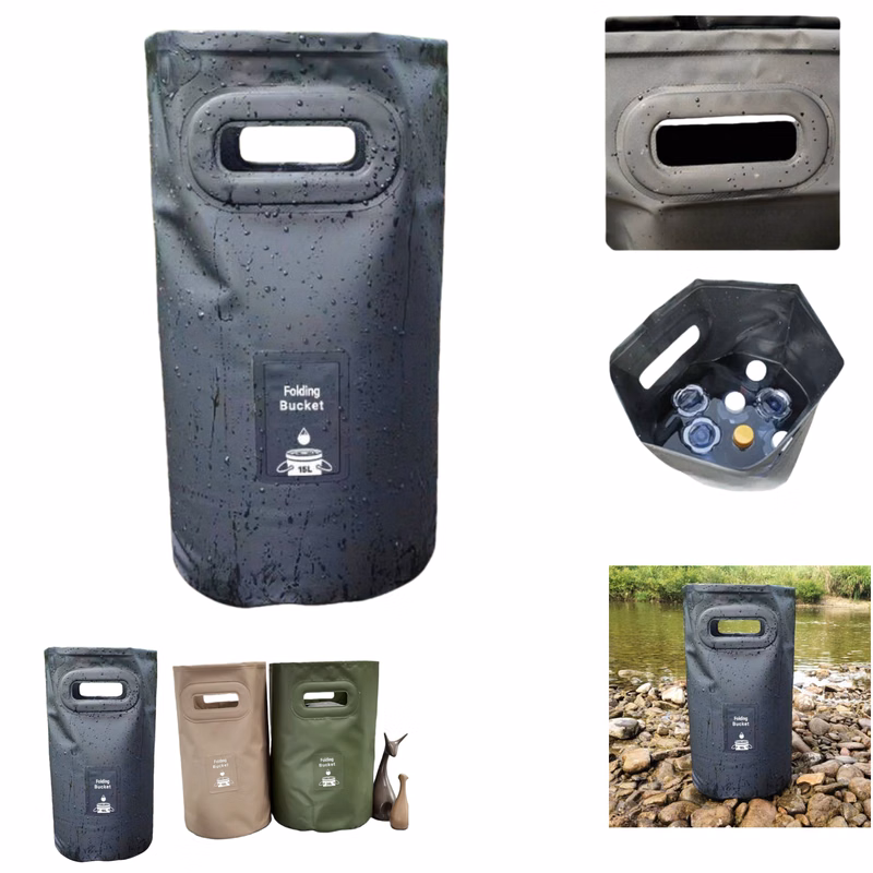 20L Outdoor Folding Water Bucket
