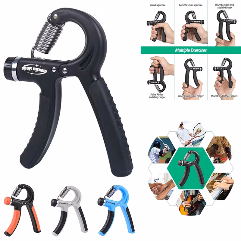 Hand Grip Strengthener Adjustable Resistance 11-132Lbs