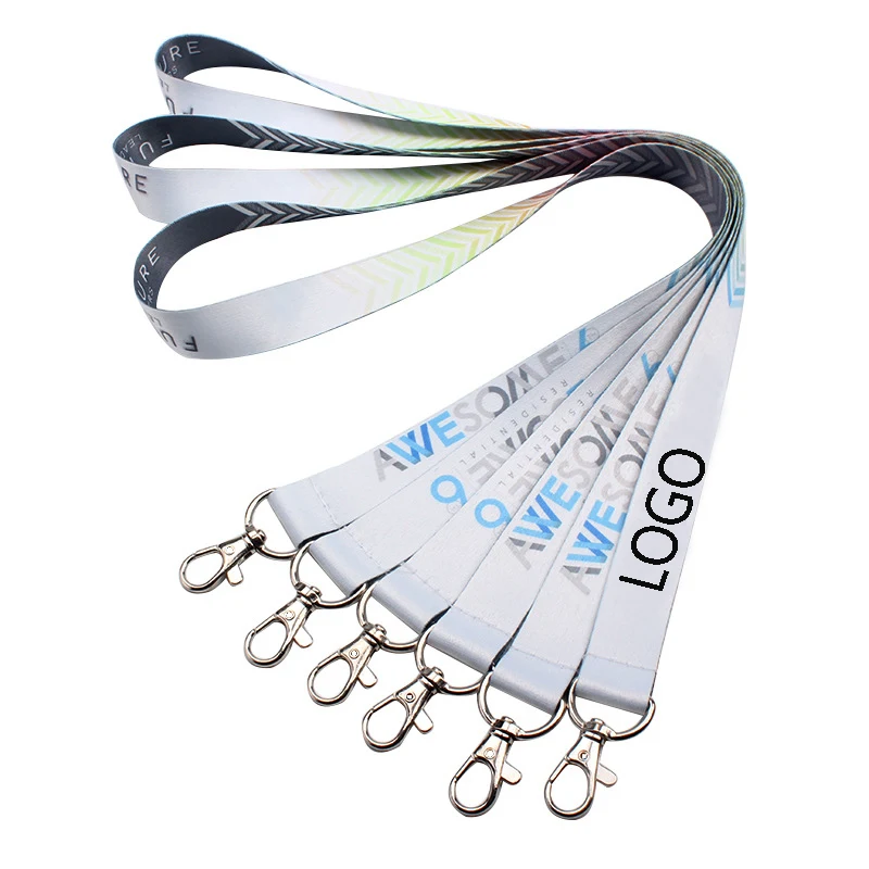 Full Color Imprinting Polyester ID Lanyard 1