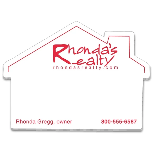 Adhesive Note Shape - House (3.7x2.7) - 25 Sheets 1