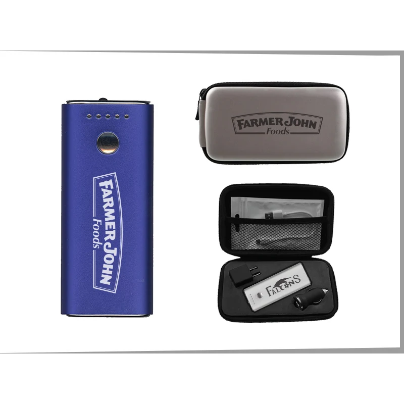 Topflite Traveler 5200mAh Power Bank Gift Set w/Ultra Case 1