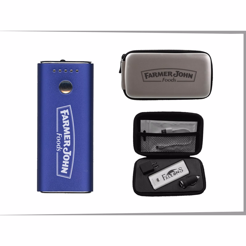 Topflite Traveler 5200mAh Power Bank Gift Set w/Ultra Case