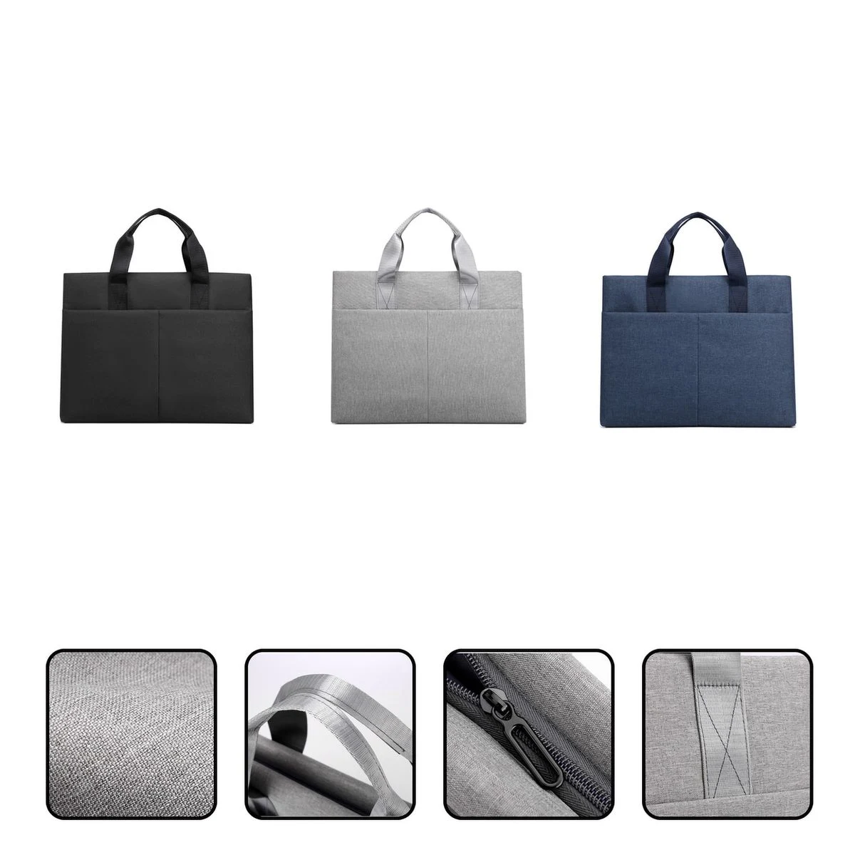 Padded Business Case with Reinforced Handles 1