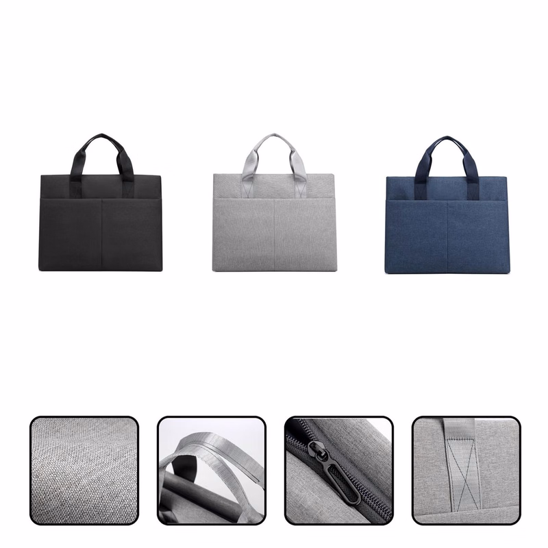 Padded Business Case with Reinforced Handles