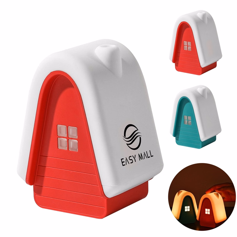 Silicone Ledsnowhouse Night Lamp