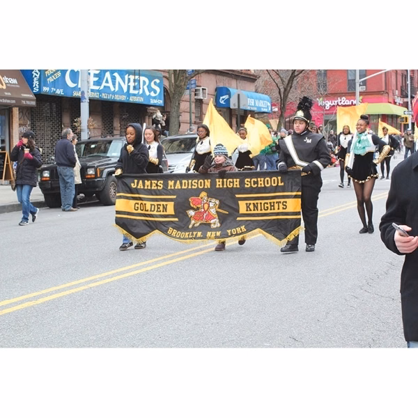 2.5' x 4' Applique & Embroidered Parade Banners - Nylon