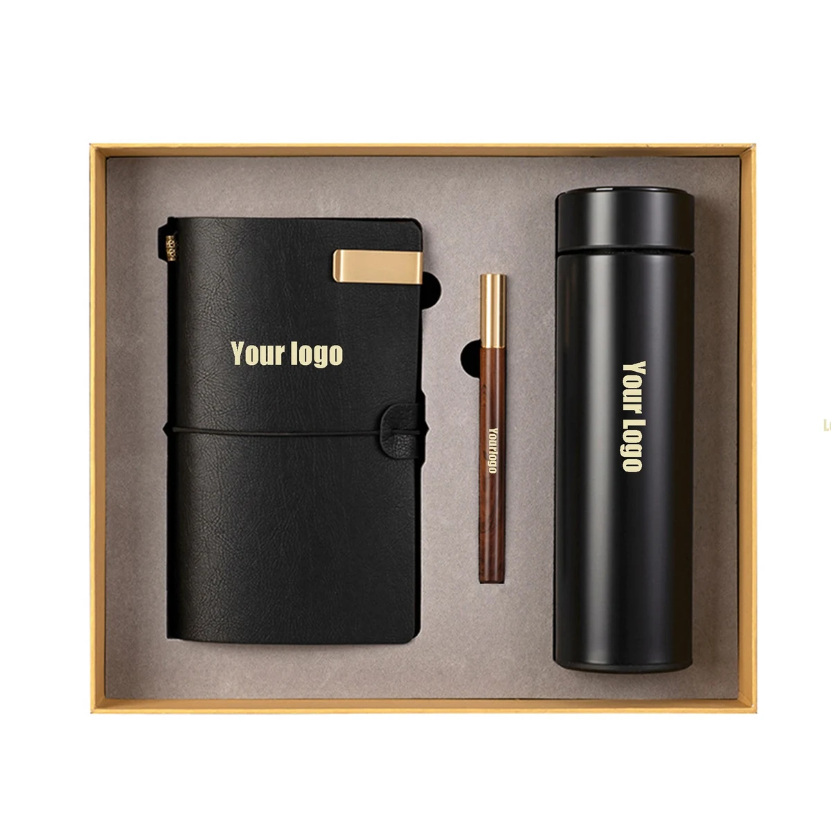 Business Fashion Notepad Thermos Bottle Gift Box 1