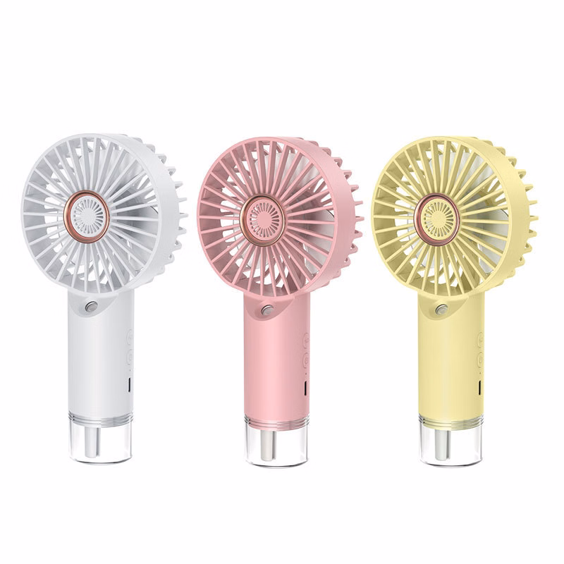 Rechargeable Mini Handheld Misting Fan