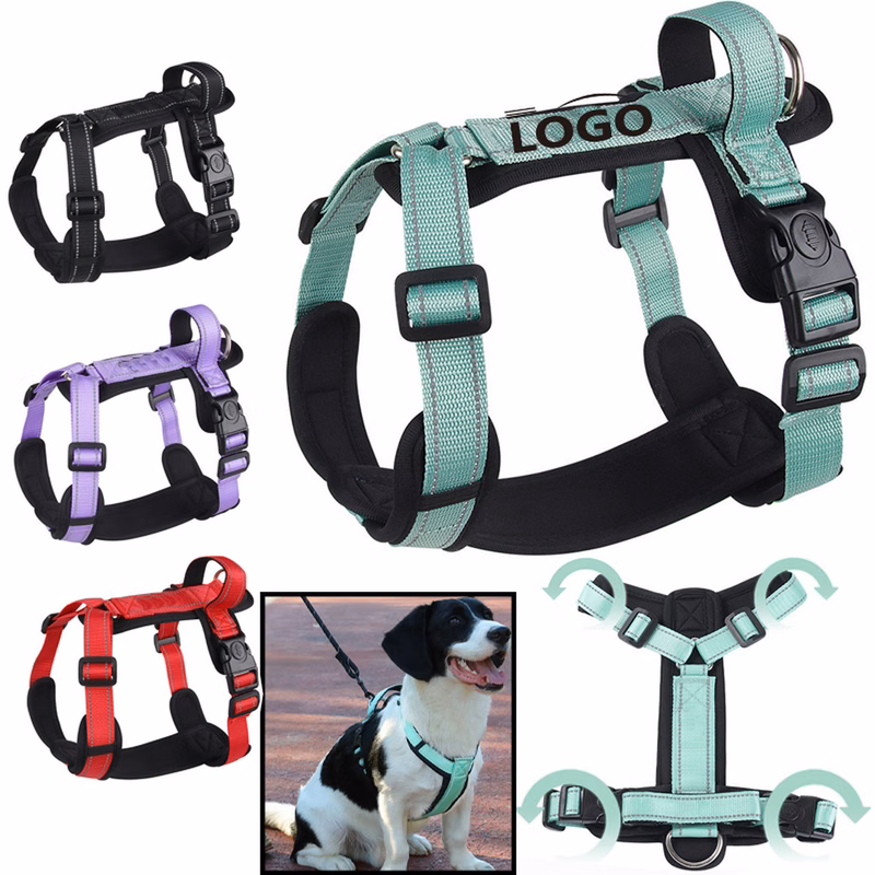 Anti-Breakaway Pet Traction Harness