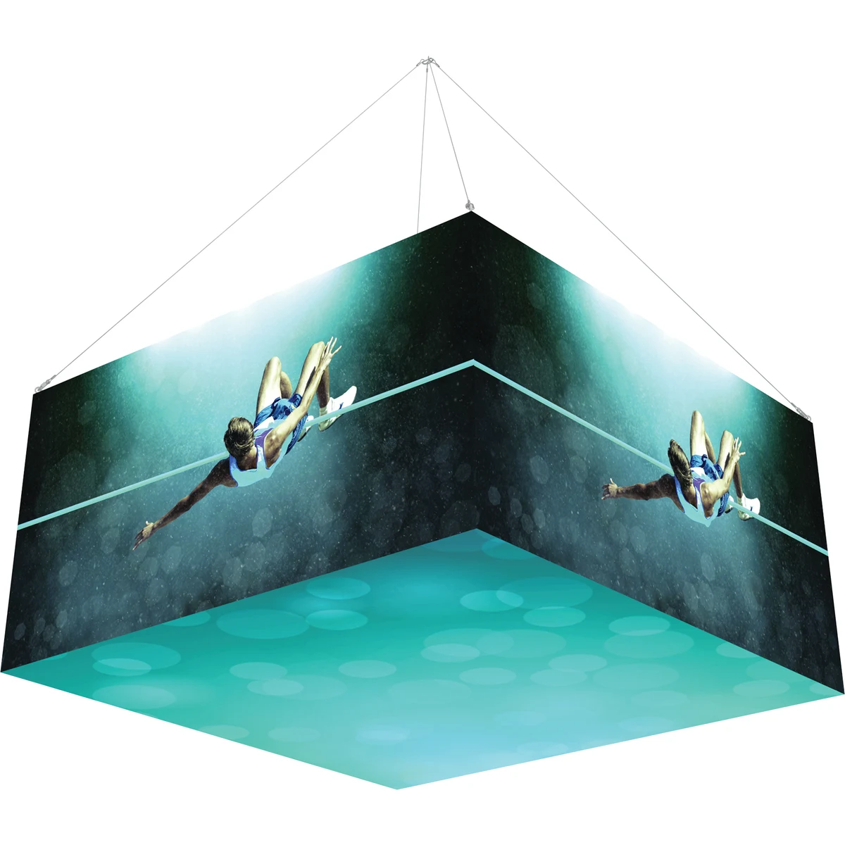 Formulate Backlit Square Hanging Structure 0804 1
