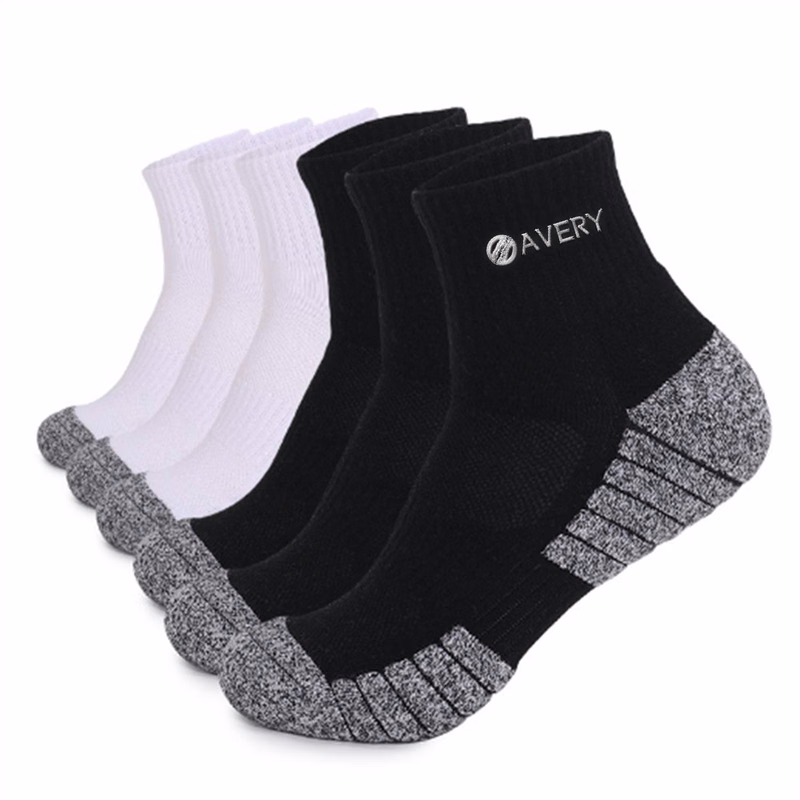 Cushioned Athletic Ankle No Show Socks