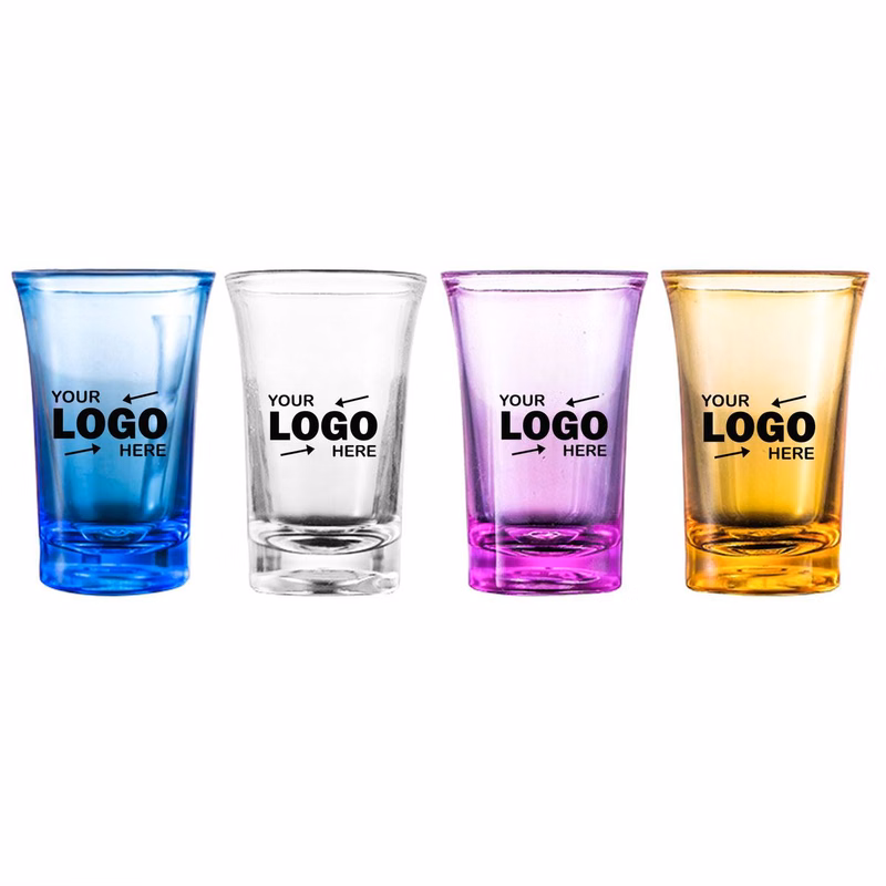 1.2oz PS Material Shot Glass With Smooth Texture