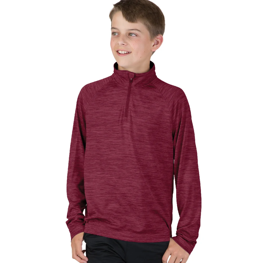 Youth Space Dye Performance Pullover 1