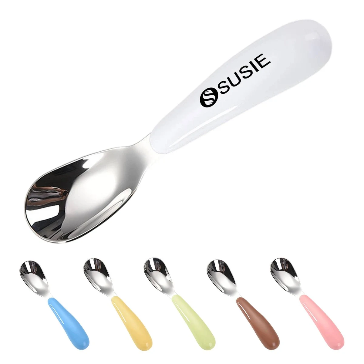 Stainless Steel Baby Feeding Spoon 1