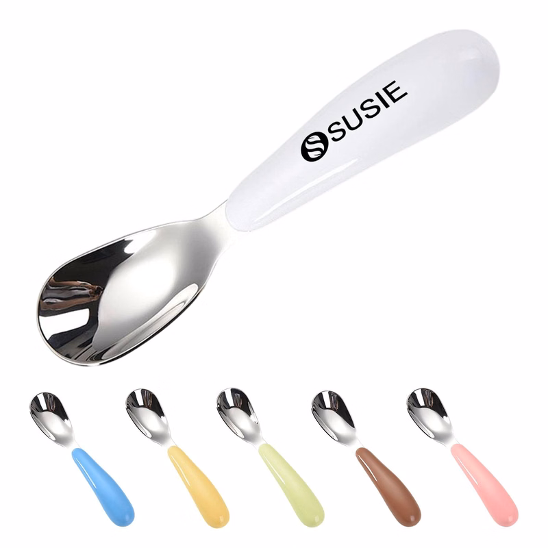 Stainless Steel Baby Feeding Spoon