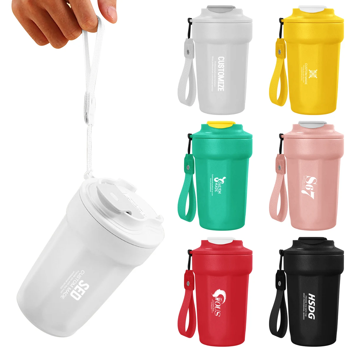 16 OZ 316 Stainless Travel Coffee Cup 1