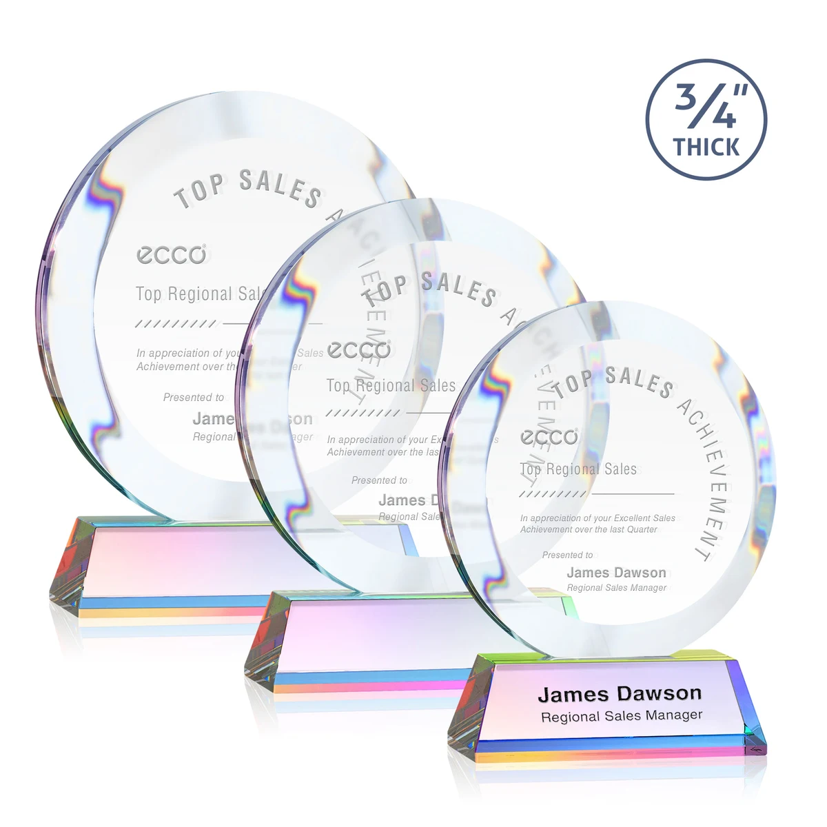 Gibralter Award on Newhaven Base - Prismatic 1
