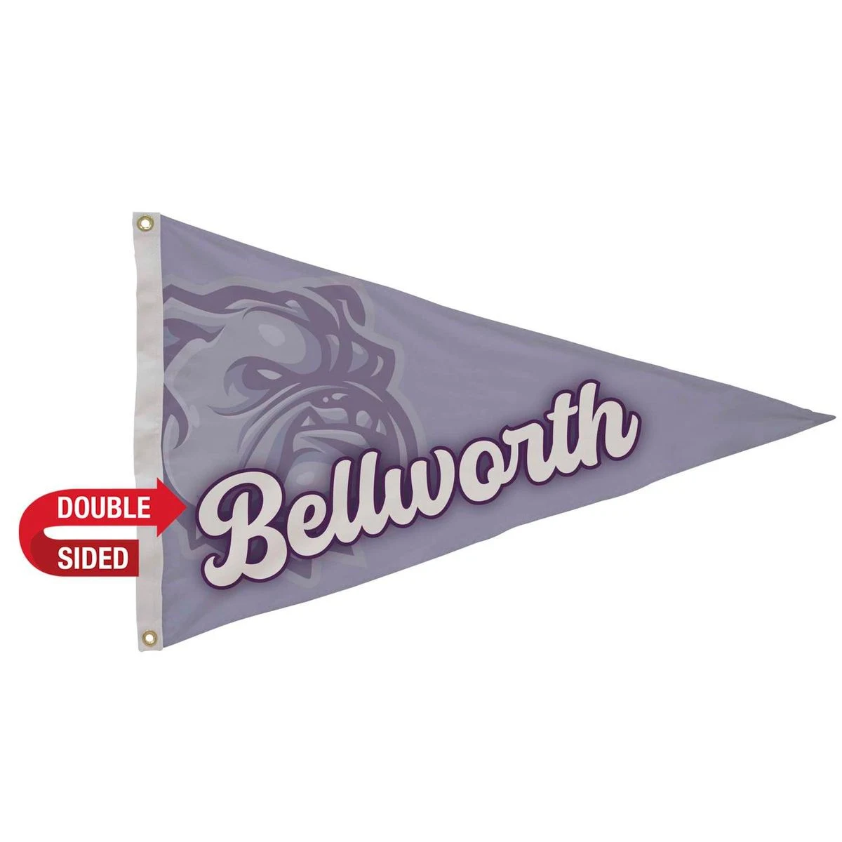 2' x 3' Nylon Pennant Flag Double-Sided 1