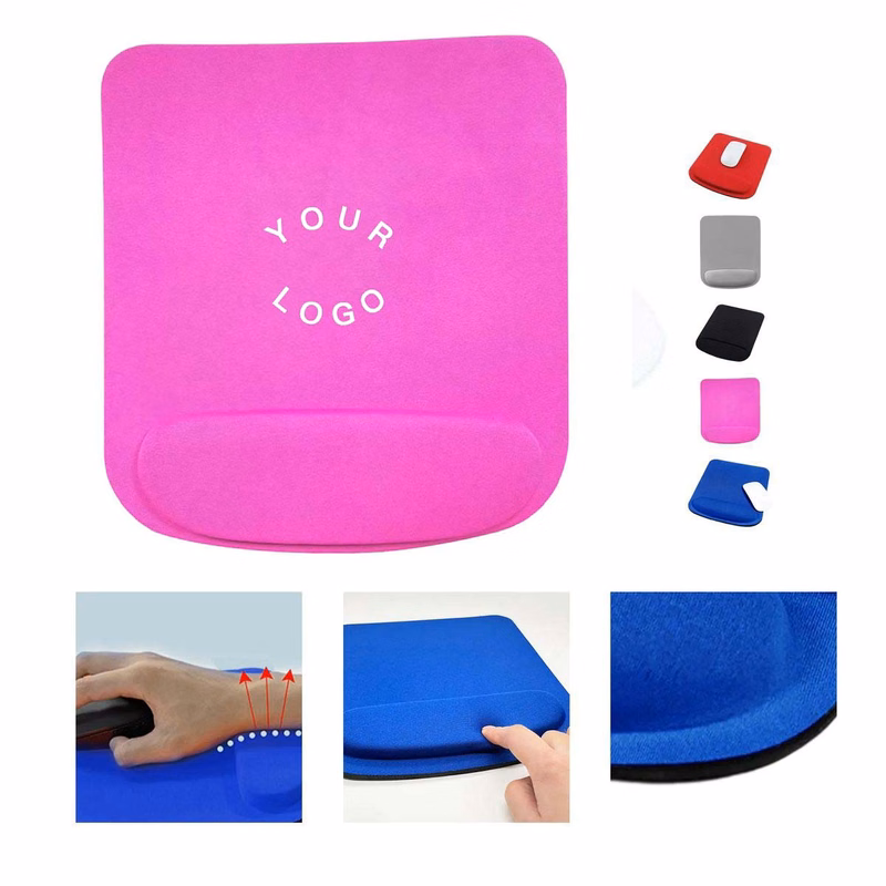 Square Mouse Pad with Air Mesh Wrist Support