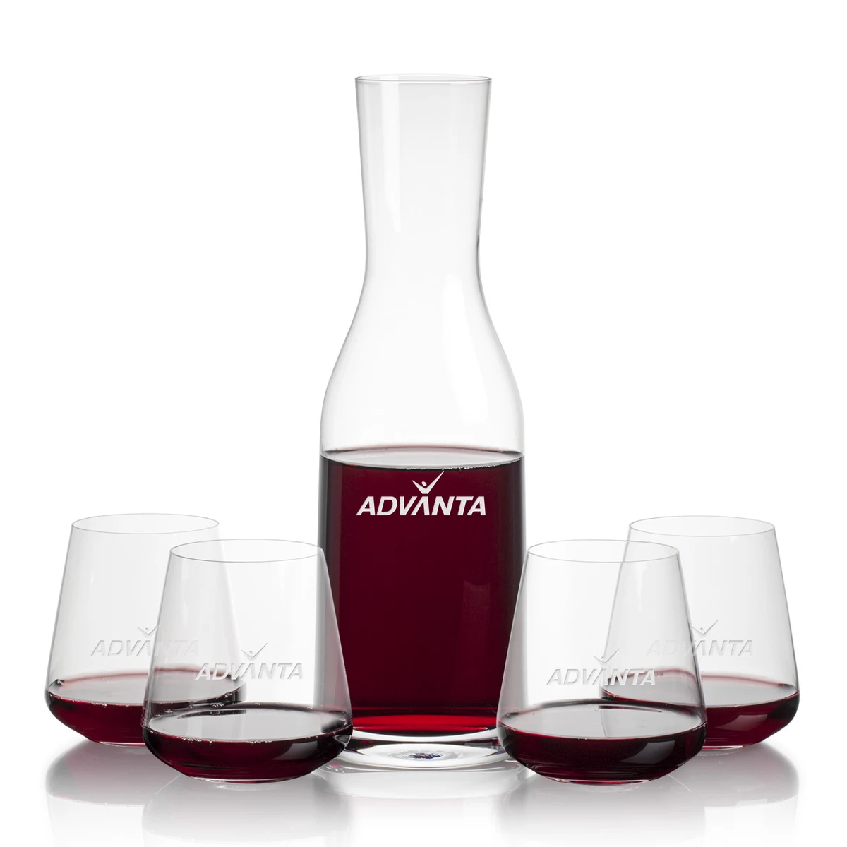 Caldmore Carafe & Breckland Stemless Wine 1