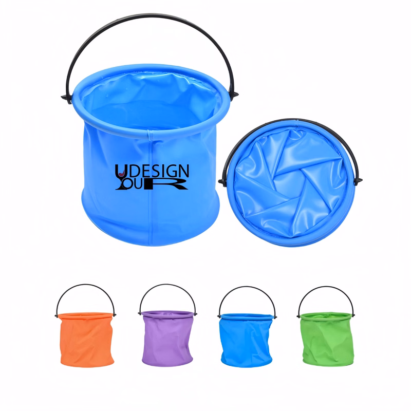 5.1" x 5.5" Portable Outdoor Folding Bucket For Household