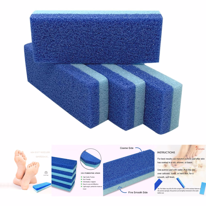 4 Pack Foot Pumice Stone