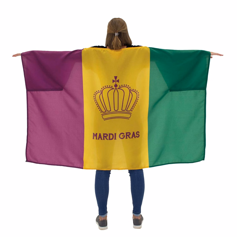 Mardi Gras Body Flag