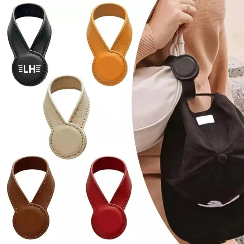 Stylish Leather Hat Holder with Strong Magnet 1