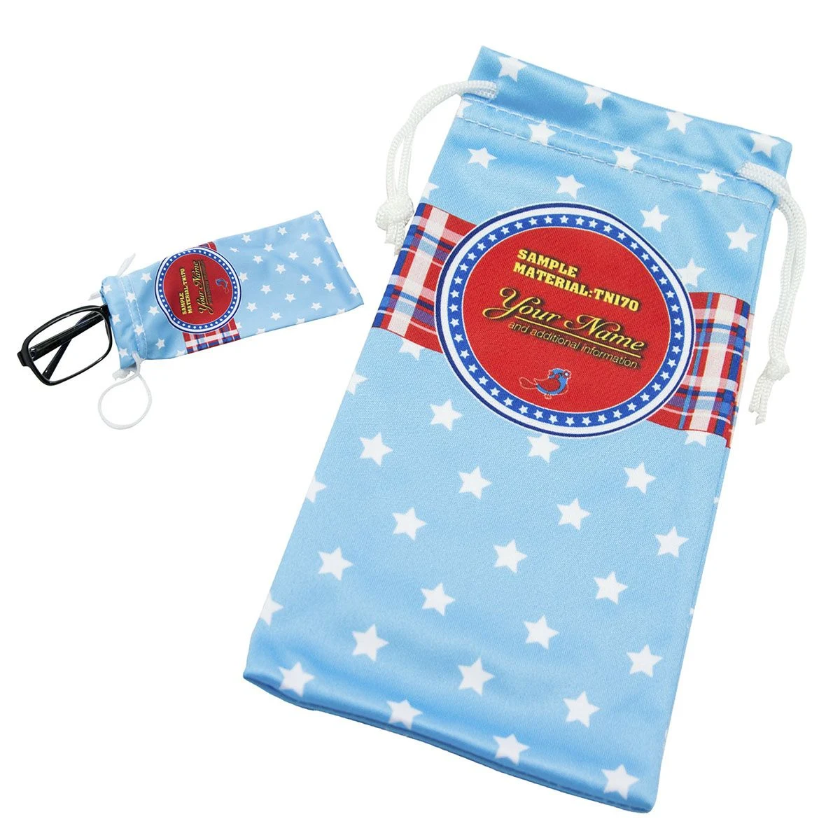 Deluxe Microfiber Sunglass bag - 4 x 7 inch 1