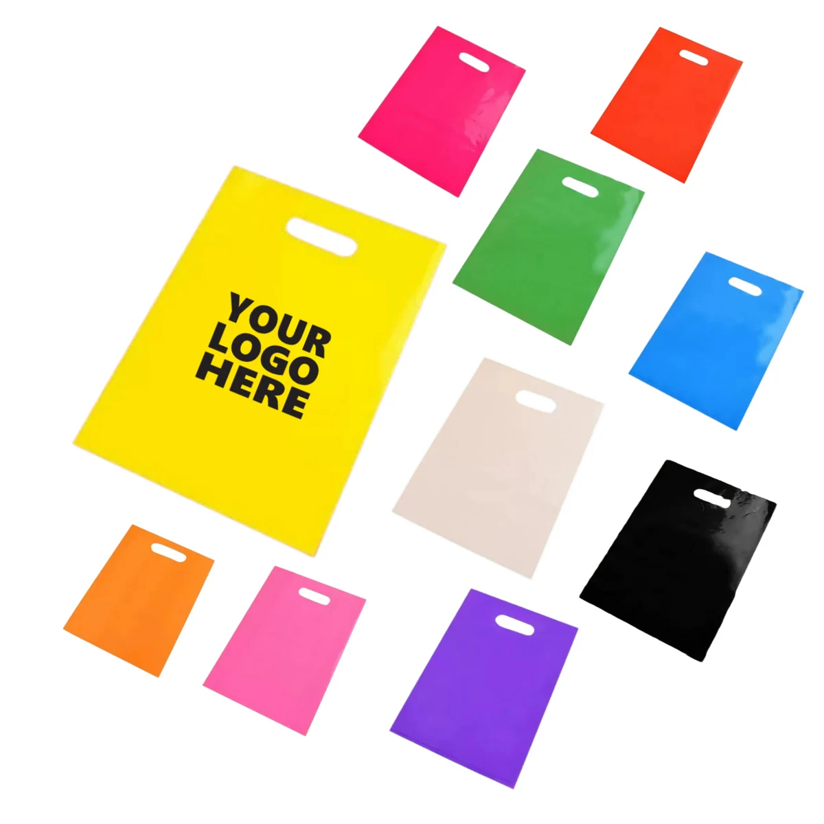 Plastic Die-Cut Handle Bag 1