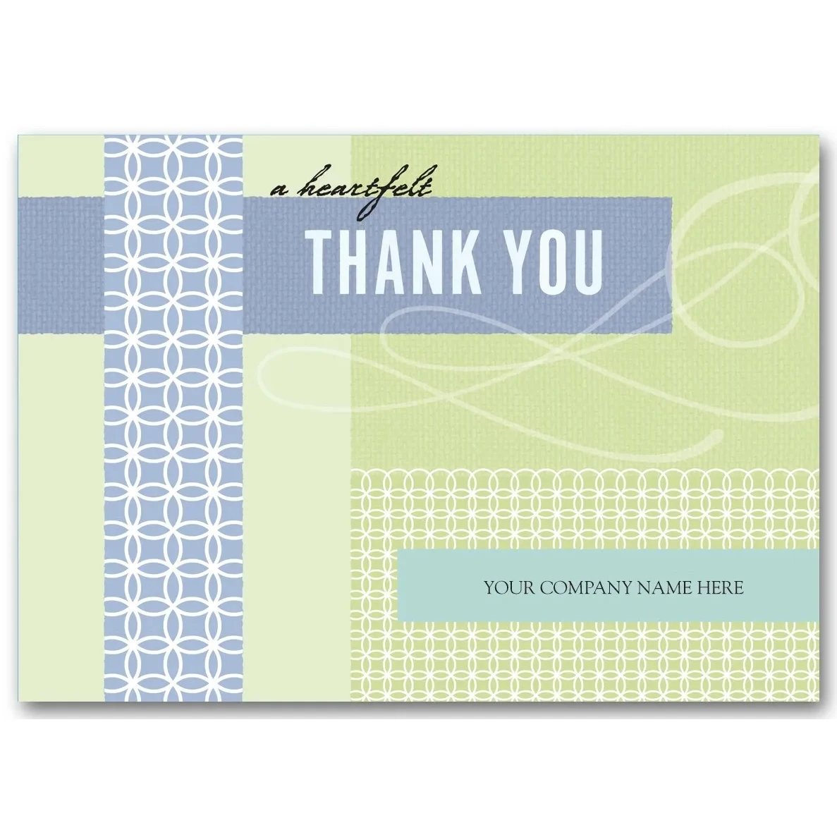 Retro Regards Thank You Cards 1