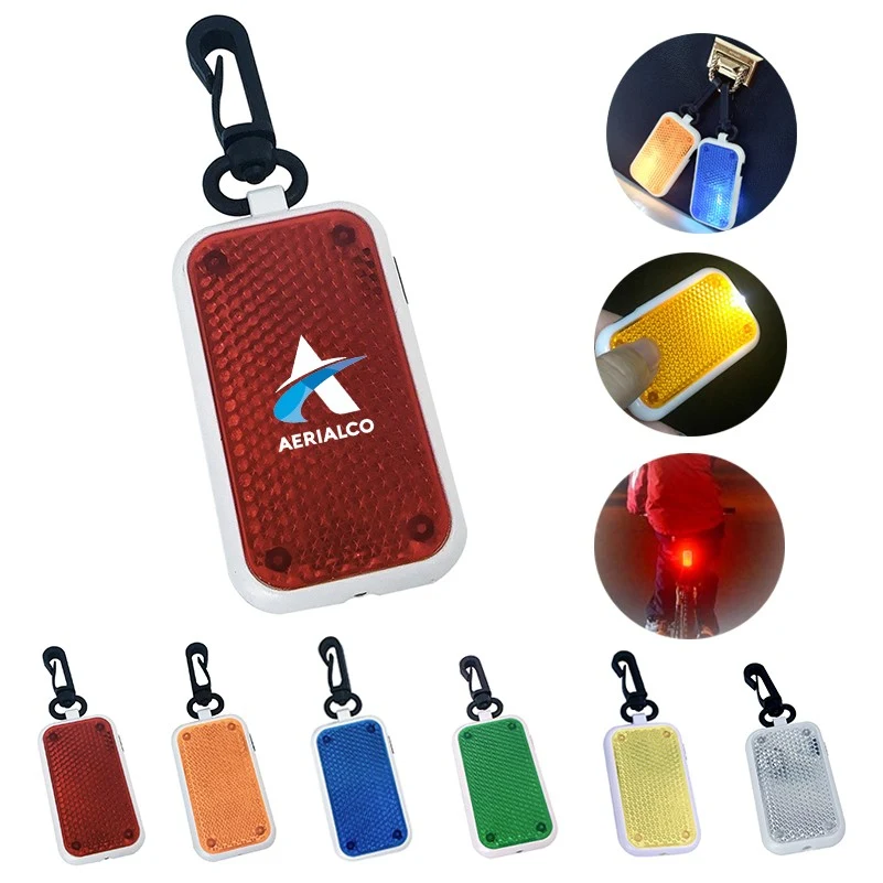 Rectangle LED Safety Reflector Flash Warning Light 1